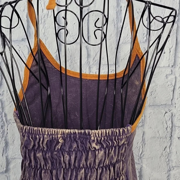 GRATEFUL DEAD Open Back Skull Graphic Blue Shirt Chest 32 in. Length 21.5 in - Picture 6 of 9